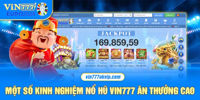 Một số kinh nghiệp chơi game nổ hũ online chiến thắng cáo